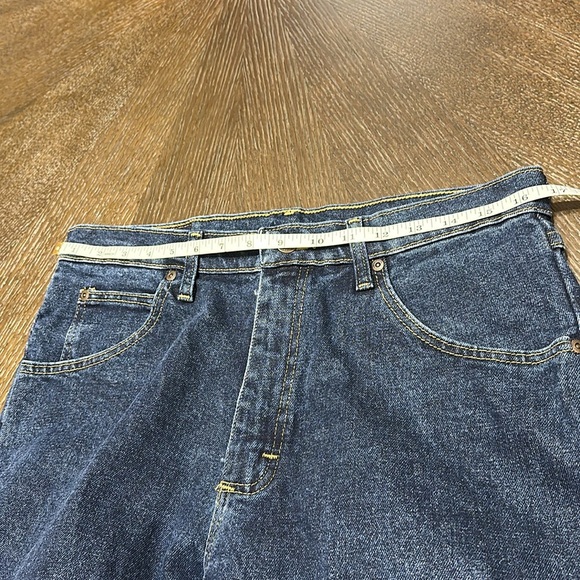 Wrangler Bootcut Regular Fit Dark‎ Wash Men’s Jeans, Size 32W, 30L - Picture 9 of 12